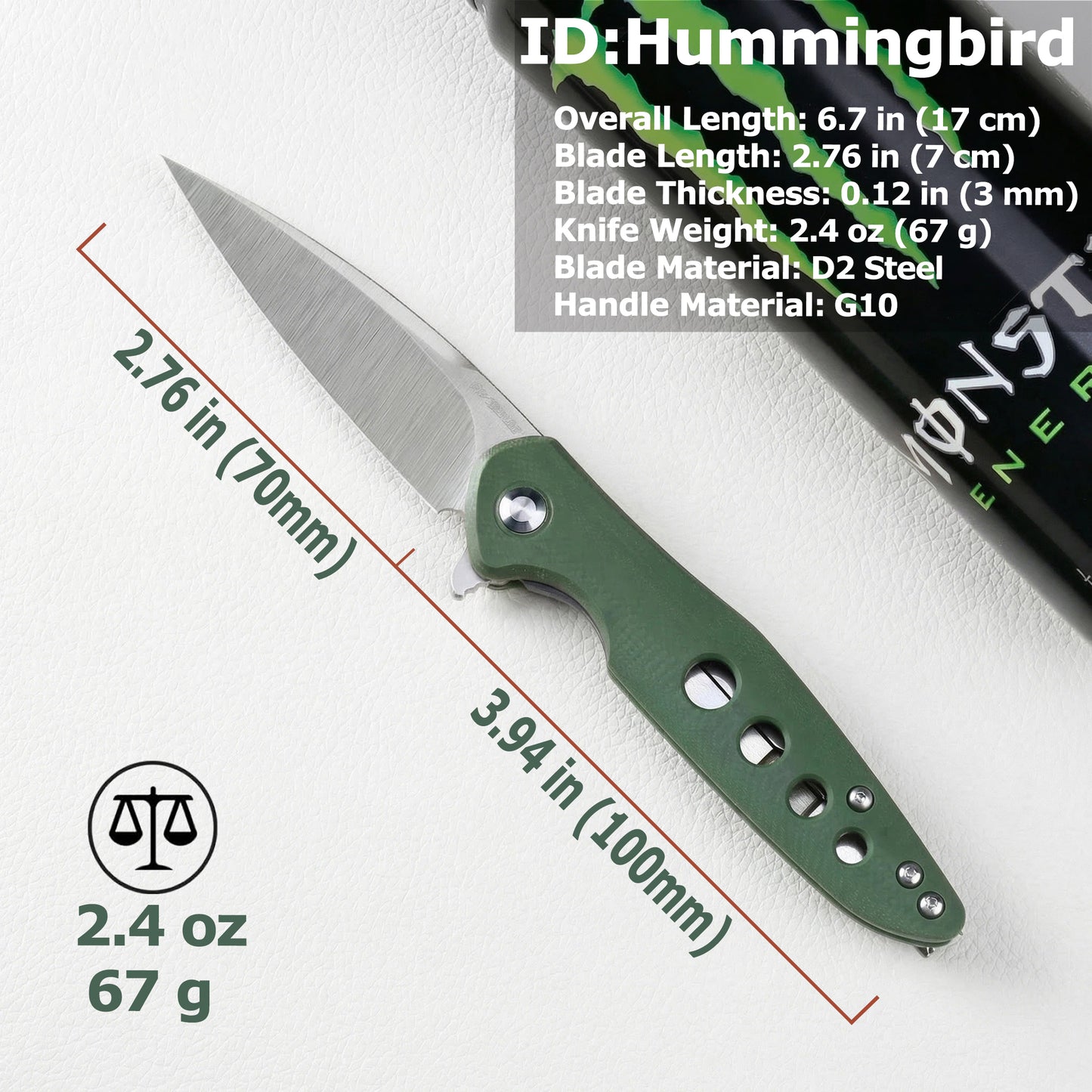JoyRaining"Hummingbird" EDC Folding Knife