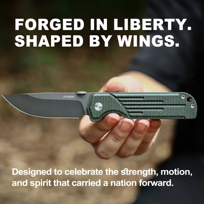 Liberty Pinion 250 Tactical Pocket Knife | JoyRaining