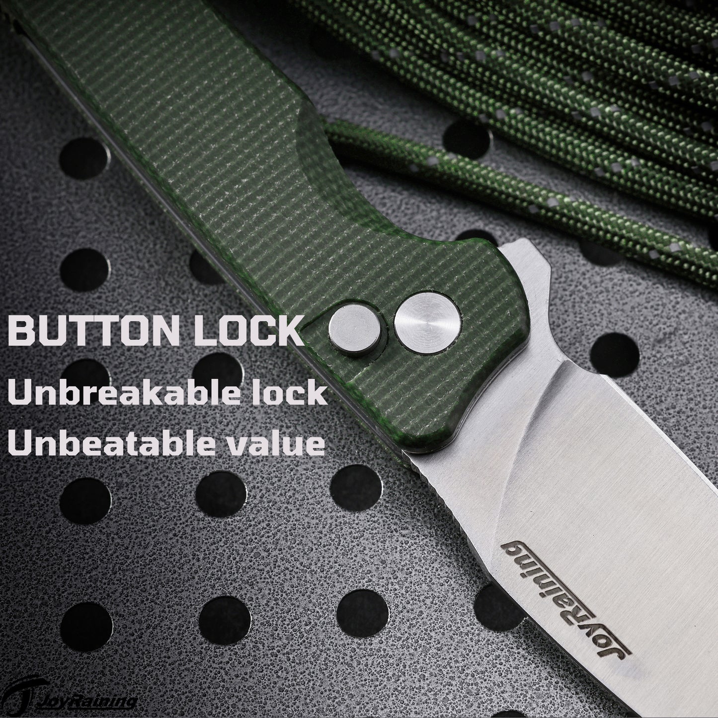 JoyRaining-Green Fang EDC Pocket Knife