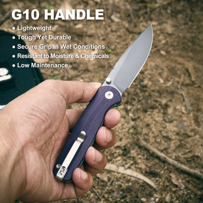 Trailpaw | Compact Outdoor EDC Knife | JoyRaining