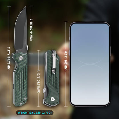 Liberty Pinion 250 Tactical Pocket Knife | JoyRaining